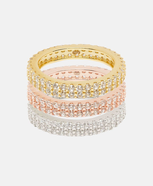 Lawrence Grey Jewelry prsteny, sada 3 kusů Růžově zlatá 1