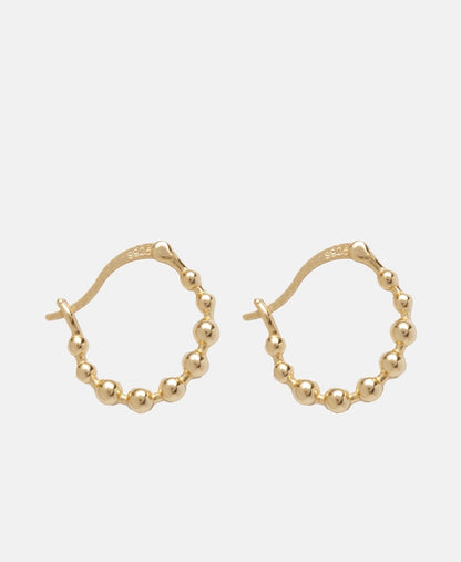 Lawrence Grey Jewelry Obručové náušnice Zlatá 2