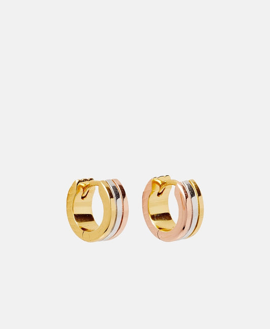 Lawrence Grey Jewelry Obručové náušnice Zlatá 1