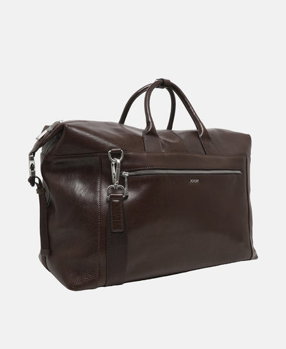 Joop! kožená taška weekender Tmavě hnědá 1