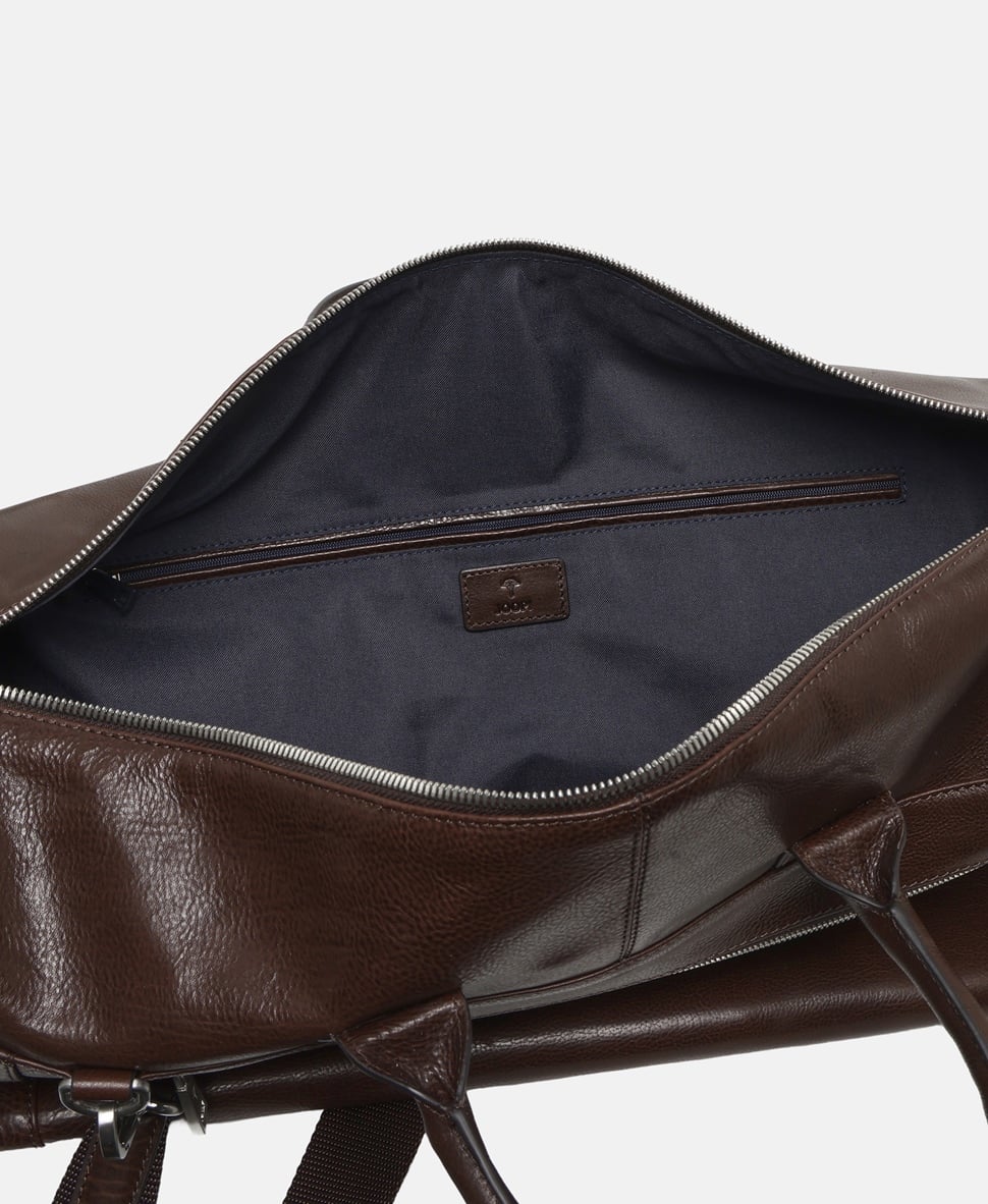 Joop! kožená taška weekender Tmavě hnědá 3