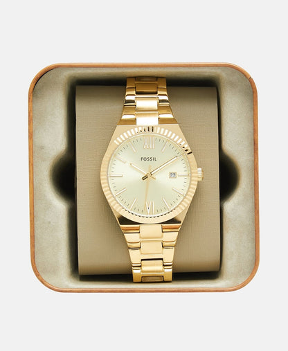 Fossil hodinky Zlatá 4