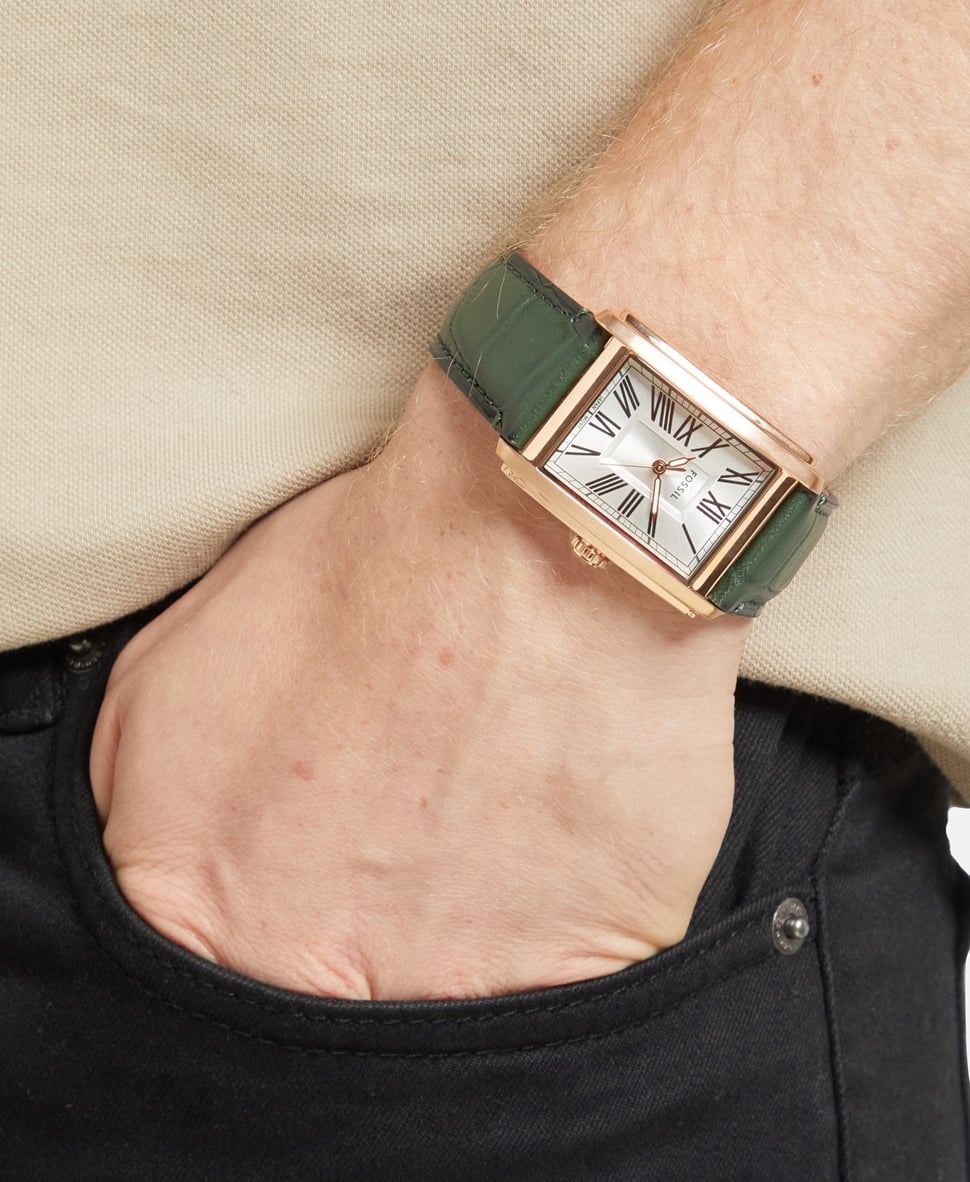 Fossil hodinky Růžově zlatá 5