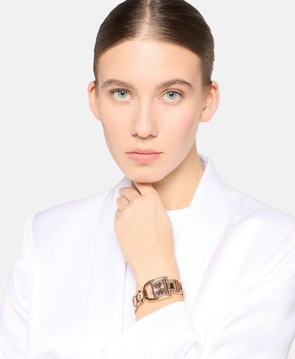 Fossil hodinky Růžově zlatá 5