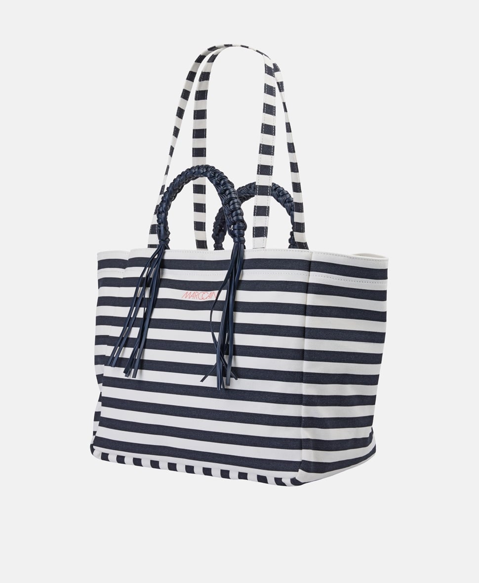 Marc Cain kabelka shopper Tmavě modrá 1