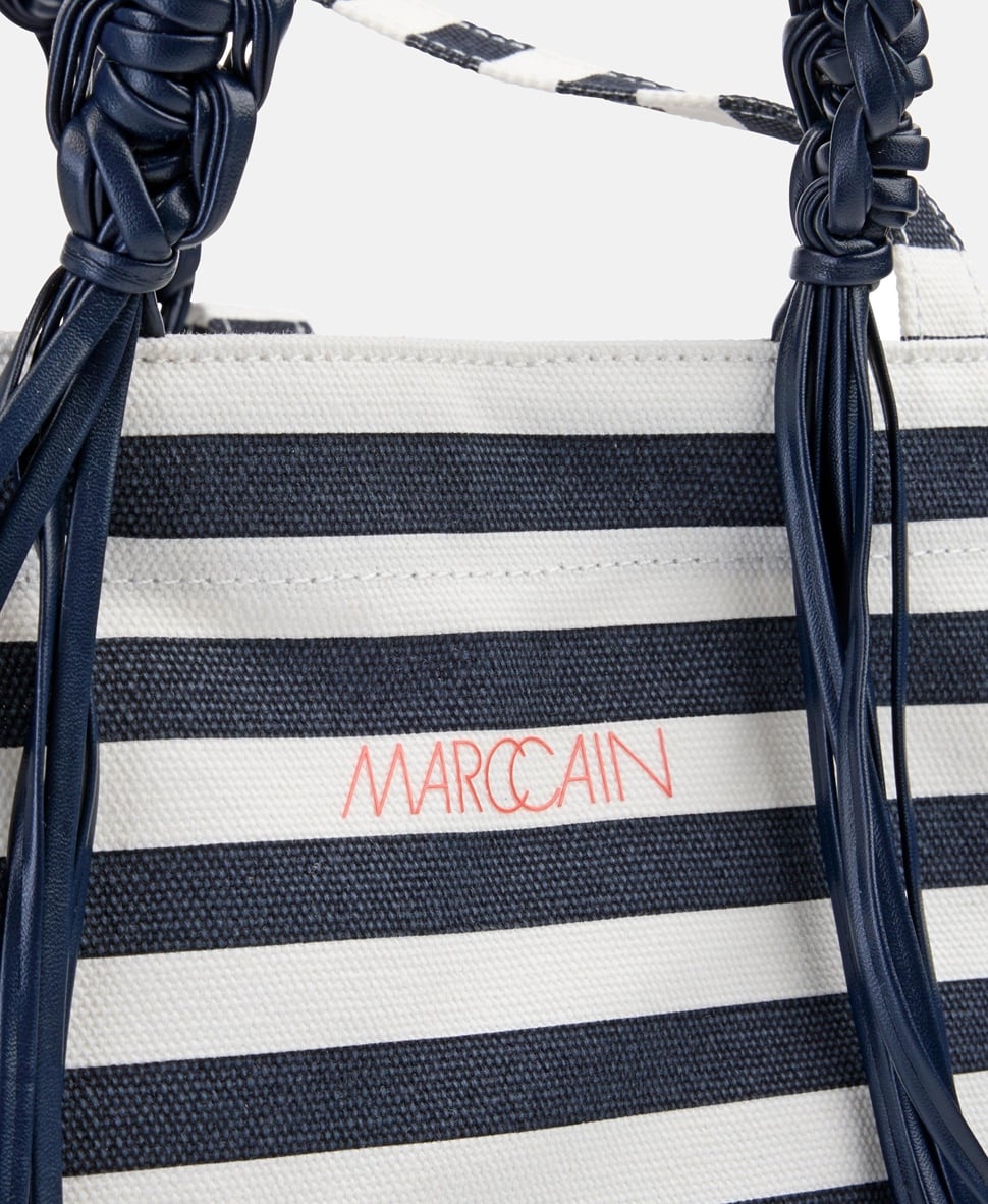 Marc Cain kabelka shopper Tmavě modrá 2