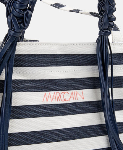 Marc Cain kabelka shopper Tmavě modrá 2