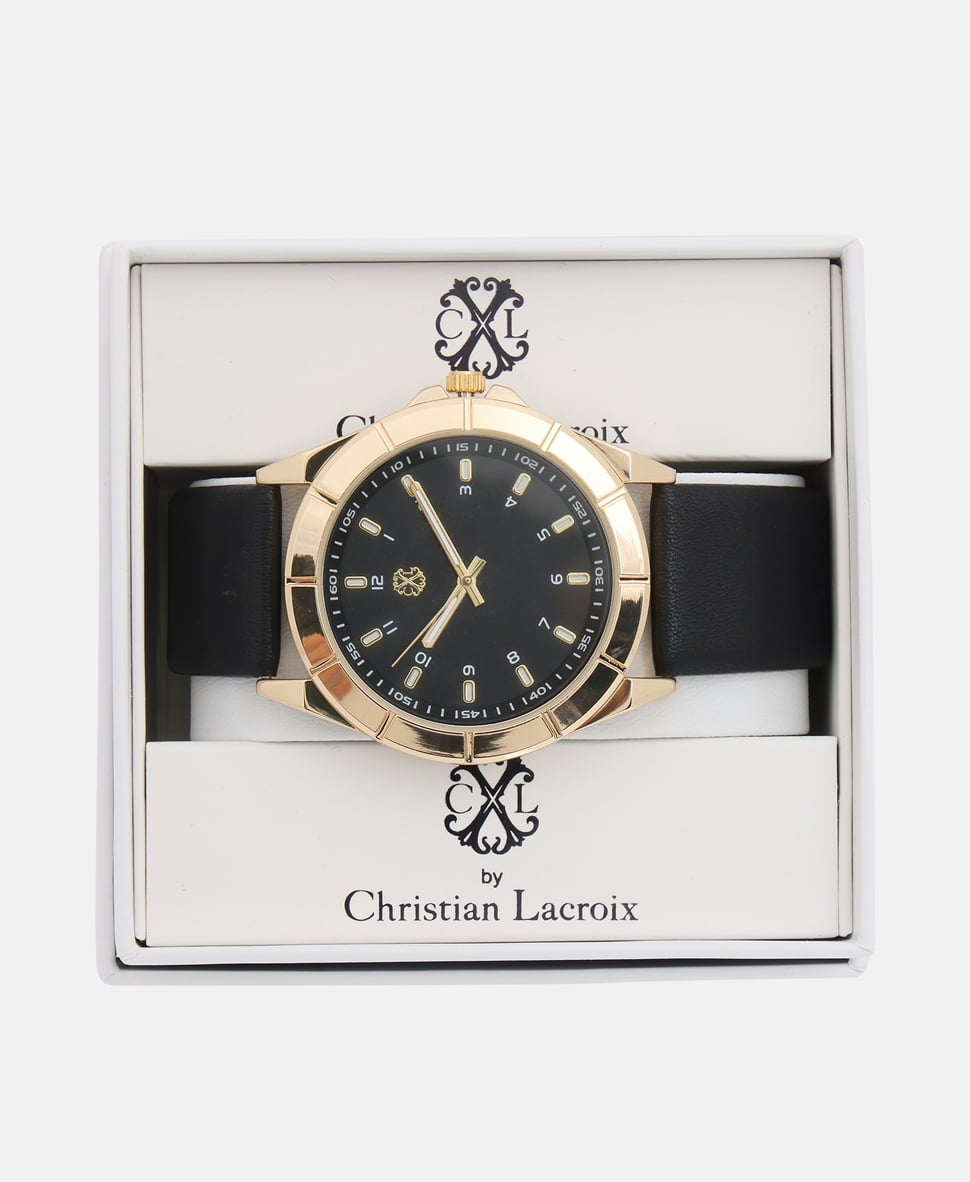 Christian Lacroix hodinky Černá 4