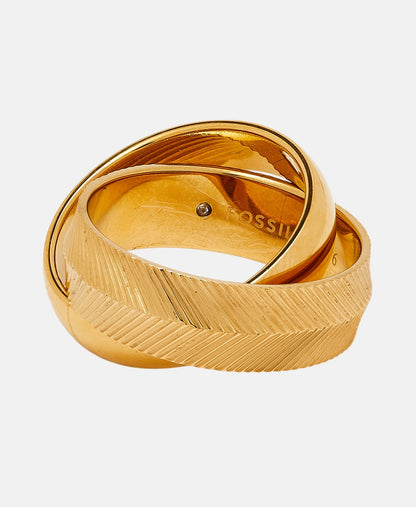 Fossil prsten Zlatá 1