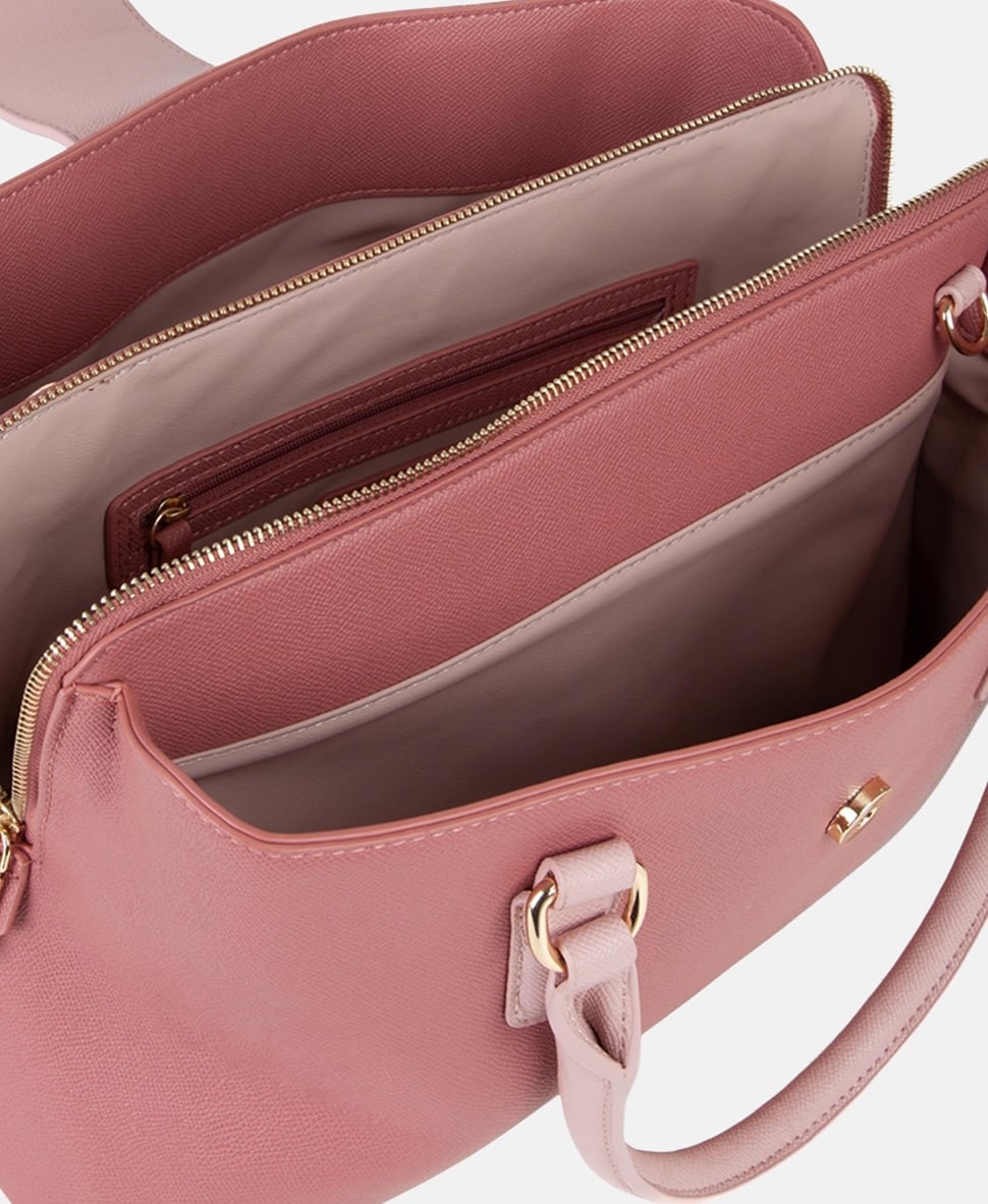 VALENTINO kabelka shopper Růžová 2