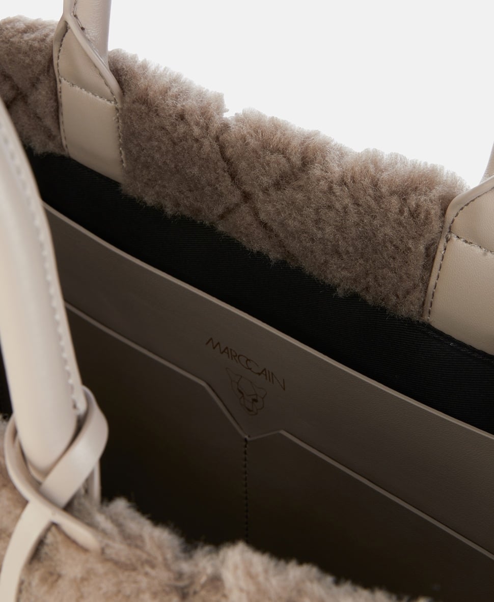 Marc Cain kabelka shopper Přírodní 3