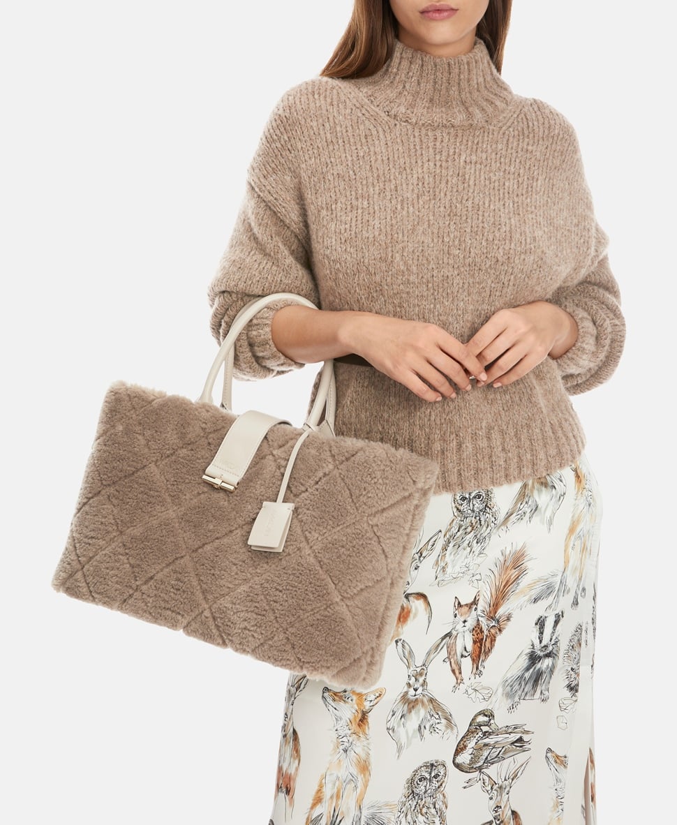 Marc Cain kabelka shopper Přírodní 6