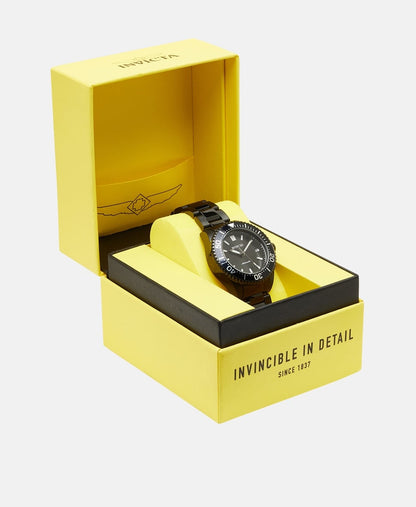 Invicta automatické hodinky Černá 5