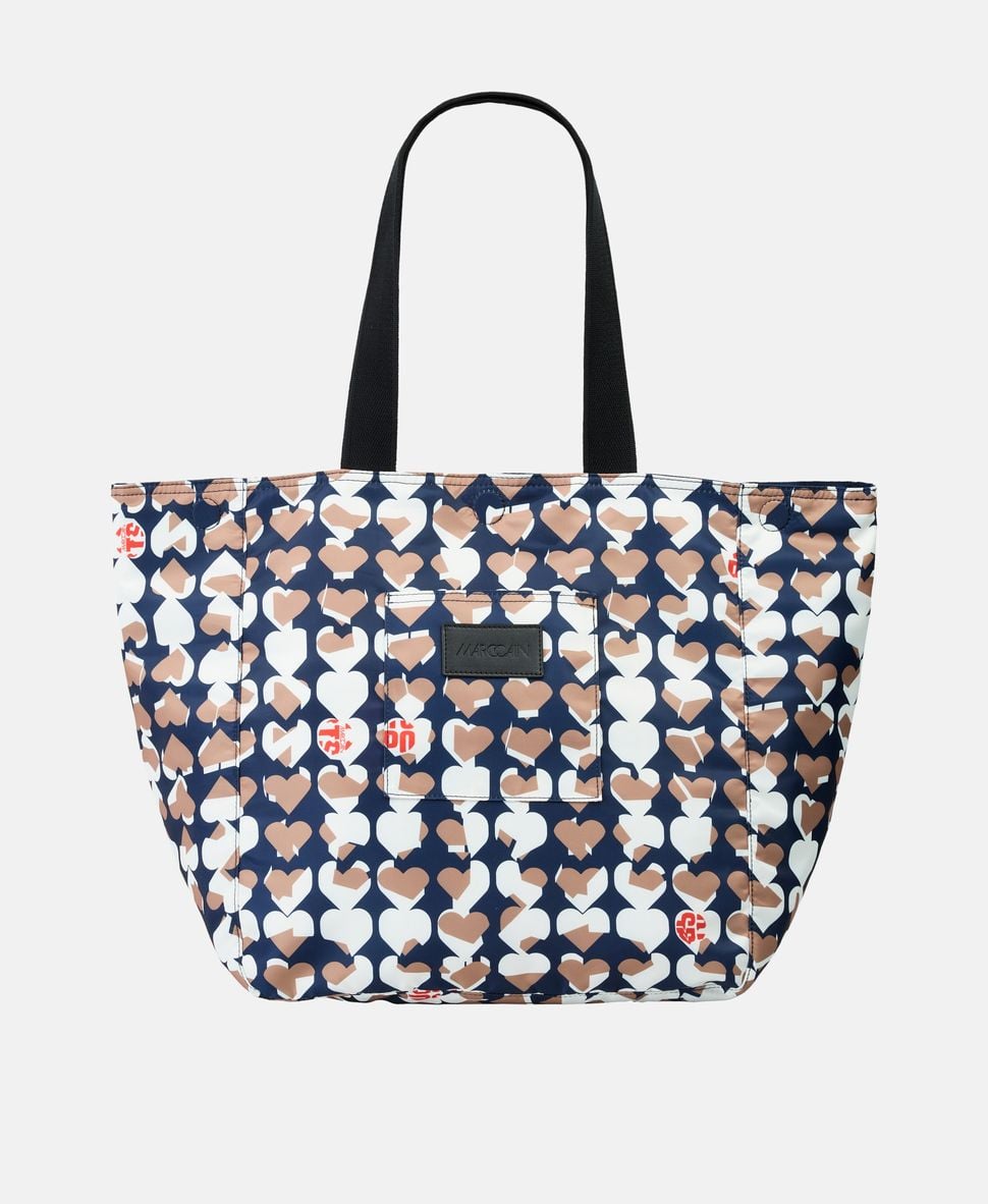 Marc Cain kabelka shopper Tmavě modrá 1
