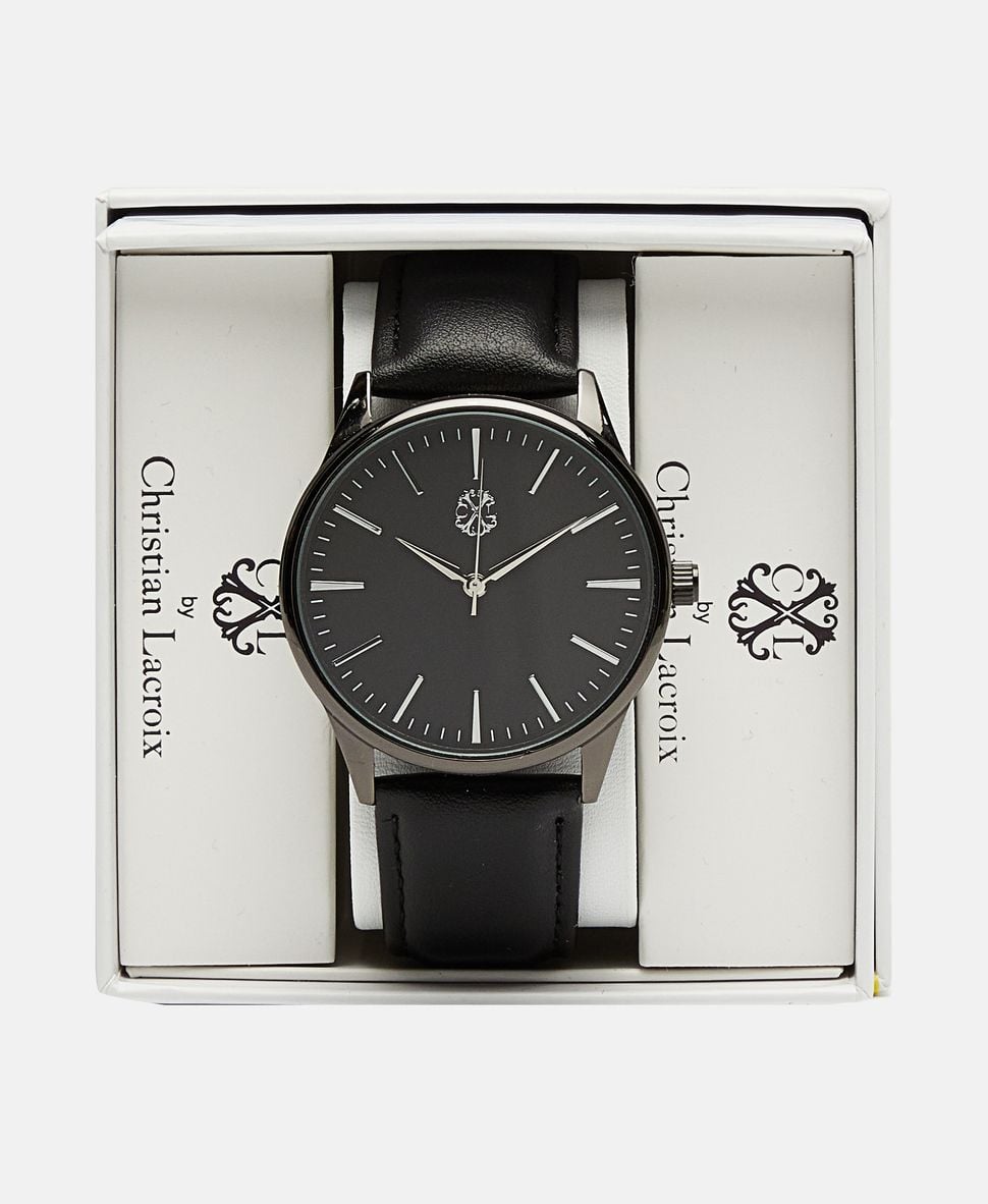 Christian Lacroix hodinky Černá 4
