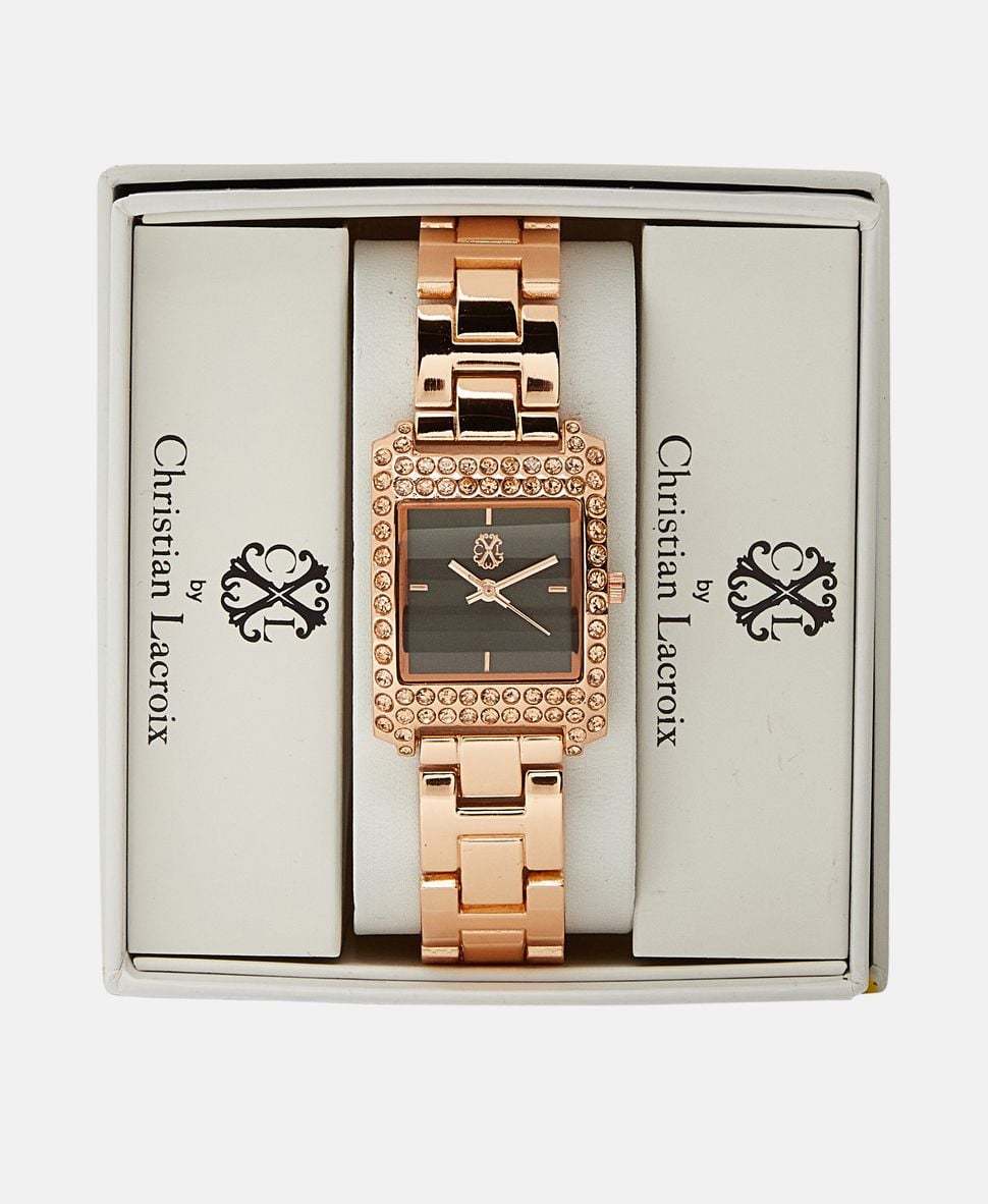 Christian Lacroix hodinky Růžově zlatá 4